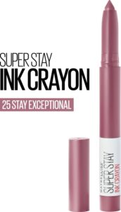 Maybelline Superstay Ink Crayon Matte Lipstick   25 Stay Exceptional   Purple   14 Gr - Afbeelding 23