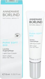 ANNEMARIE BÃ–RLIND EYE & LIP CARE PURA SOFT Q10 Light Eye Care (15 ml) - Light, Moisturizing Eye Care, Reduces Fine Lines and Prevents Eye Wrinkles, Vegan - Afbeelding 2