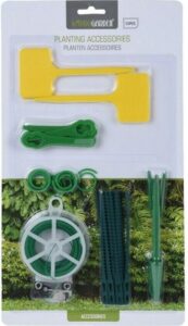 Pro Garden Plantenaccessoires - 53 stuks - Binddraad - Plantenlabels - Plantenstekers - Tuin