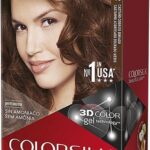 Haarkleur Zonder Ammoniak Colorsilk Revlon Goud koper kastanje