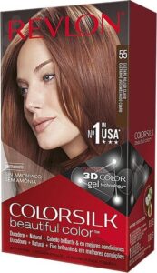 Haarkleur Zonder Ammoniak Colorsilk Revlon Licht kastanjebruin