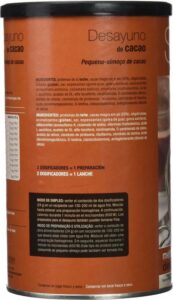 Spijsverteringssupplement Siken Diet Breakfast Cacao (400 g) - Afbeelding 2