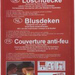Safety@Home Blusdeken 100 x 100 cm - EN 1869-1997 Certificaat