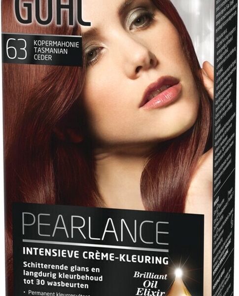 Guhl Intensieve - 63 Kopermahonie Tasmanian Ceder - Crèmekleuring - Haarverf