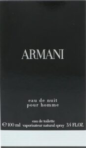 Giorgio Armani Armani Eau De Nuit Eau De Toilette Spray 100 ml for Men - Afbeelding 2