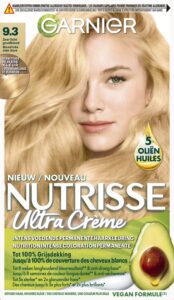 Garnier Nutrisse Ultra Crème Zeer Licht Goudblond 9.3 - Permanente Haarkleuring