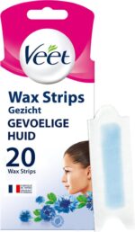 Veet Ontharingsstrips Gezicht Gevoelige Huid - 20 stuks - Afbeelding 20