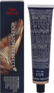 Wella Professionals Koleston Perfect Me+ - Haarverf - 9/03 Pure Naturals - 60ml - Afbeelding 4