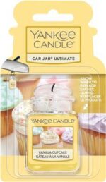 Yankee Candle - Vanilla Cupcake Ultimate Car Jar ( vanilkový košíček ) - Luxusní visačka do auta - Afbeelding 4