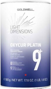 Goldwell Light Dimensions Oxycur Platin 9+ Multi-Purpose Lightening Powder 500 g - Afbeelding 2