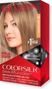Haarkleur Zonder Ammoniak Colorsilk Revlon Donker asblond - Afbeelding 3