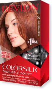 Haarkleur Zonder Ammoniak Colorsilk Revlon Licht kastanjebruin - Afbeelding 4