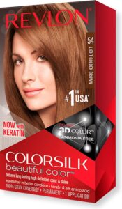 Dye No Ammonia Colorsilk Revlon Colorsilk Light Golden Brown (1 Unit) - Afbeelding 3