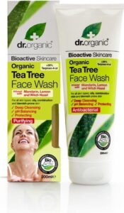 Dr. Organic Tea Tree Face Wash 200 ml - Afbeelding 2