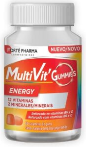Food Supplement Forté Pharma Multivit Energy Gums 60 Units - Afbeelding 2