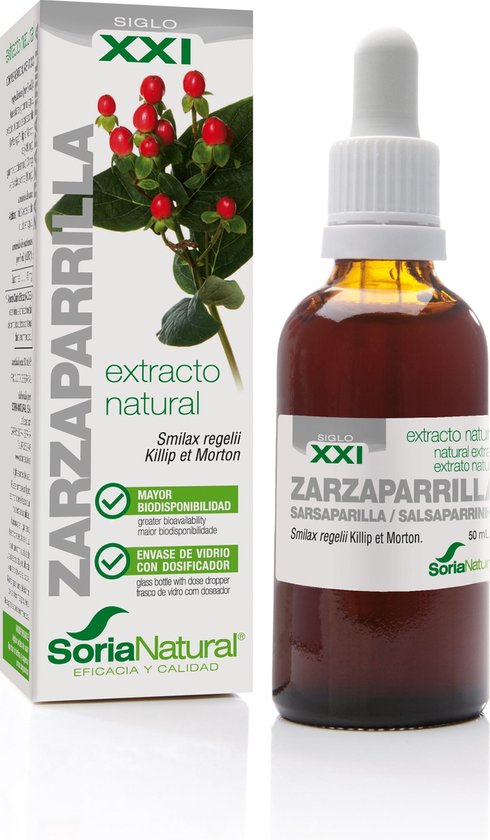 490x840-50 Soria Extracto Zarzaparrilla S Xxi 50ml - Afbeelding 1