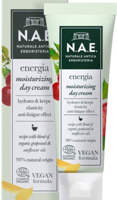 491x840-62 N.A.E. Energia Moisturizer Dagcrème Vegan 50ml - Afbeelding 1
