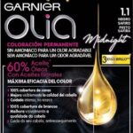 Permanent Dye Olia 1,10 Black Sapphire Garnier Ammonia-free (4 Pieces)