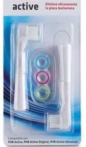 Phb Active Adult Electric Tootbrush Head Refill X2
