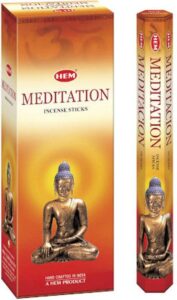 Wierook Meditacion - 6 stuks - 120 stokjes - Afbeelding 2
