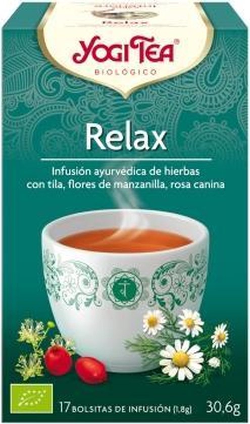 495x840-26 Yogi Tea Relajacion 17 Bolsitas - Afbeelding 1