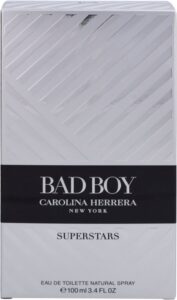 Carolina Herrera Bad Boy Superstars - 100 ml - eau de toilette spray - herenparfum - Afbeelding 3