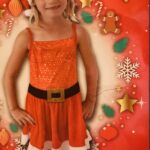 Kerstjurk en muts | kind | 4-6 jaar