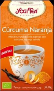 Yogi Tea Curcuma Naranja 17 X 2g - Afbeelding 2
