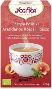 Yogi Tea Energía Positiva Arándanos Hibisco Infusión 17 X 1,8 G - Afbeelding 2
