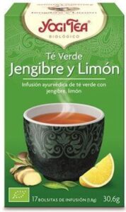 Yogi Tea Té Verde Jengibre Y Limón Infusión 17 X 1,8 G - Afbeelding 3