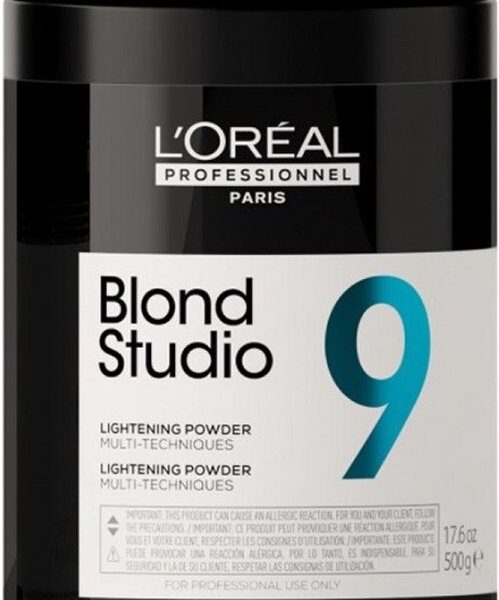 Verlichter L'Oreal Professionnel Paris Blond Studio 9 niveaus In poedervorm (500 g)