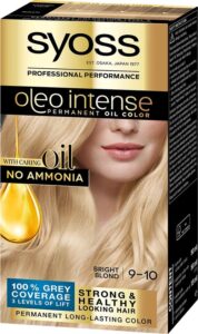 Permanent Dye Olio Intense Syoss Nº 9,10 Luminous Blonde