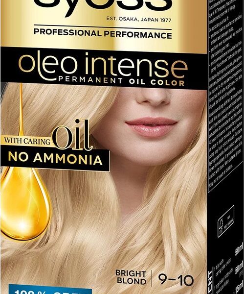 Permanent Dye Olio Intense Syoss Nº 9,10 Luminous Blonde
