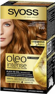 SYOSS Oleo Intense permanente haarkleuring met oliën 7-77 Rood Koper - Afbeelding 2