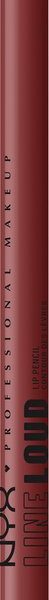 Nyx Professional Makeup Line Loud Lip Pencil - Ten out of Ten - lippotlood - Lichtroze/Rosé - 12g