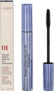 Wonder Perfect 4d Waterproof Mascara By Clarins #01-black 8 Ml - Afbeelding 2