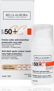 Bella Aurora - Anti Donkere Vlekken Crème Cc Cream Bella Aurora Lichte huidskleur - Vrouwen - 30 ml - Afbeelding 2