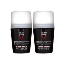 Men Homme 72H Deodorant Anti-Transpirant ( 2 pcs ) - Roll-on deodorant for sensitive skin 50ml - Afbeelding 1