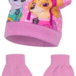 Paw Patrol Muts & Handschoenen Skype - Roze