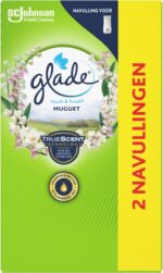 Glade Touch & Fresh Muguet twee navullingen 12 x 10ML