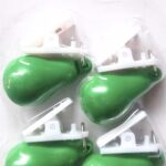 Villa Volance Tafelkleed Klemmen in de vorm van een peertje - 4 Stuks