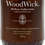 WoodWick ReNew Tomato Leaf & Basil Large Candle