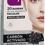 Facial Hair Removal Strips Carbón Activado Taky (20 uds)