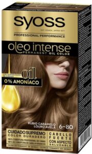 Syoss Oleo Intense Met Dubbelwerkende Olietechnologie - 680 Rubio Caramelo - Afbeelding 3