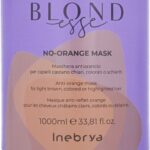 Haarmasker Inebrya BLONDesse No-Orange Mask (1 L)