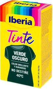 Clothes Dye Tintes Iberia Dark green 70 g - Afbeelding 2