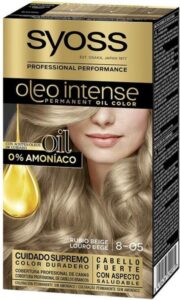 Syoss Oleo Intense Met Dubbelwerkende Olietechnologie - 8-05 Rubio Beige - Afbeelding 4
