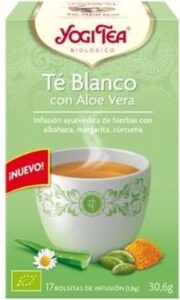 Yogi Tea Te Blanco Con Aloe Vera 17 Filtros - Afbeelding 3