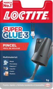 Loctite Lijm Super Glue-3 Pincel 5 Gram 8 X 4 Cm Transparant - Afbeelding 3