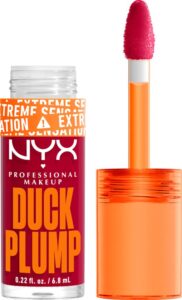 Nyx Professional Makeup Duck Plump - Hall Of Flame - Plumping lipgloss - Rood - 6,8ml - Afbeelding 2